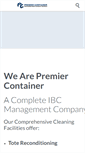 Mobile Screenshot of premier-container.com